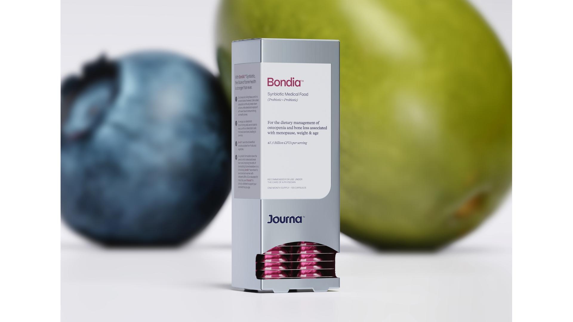 Journa Unveils Bondia™: A Daily Synbiotic Medical Food for the Dietary Management of Bone Loss Associated with Menopause, Weight, and Aging